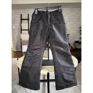 Roebuck & Co Black Ski Water Resistant Ski Snow Board Pants Girls Size S